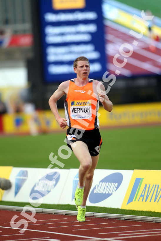 Andy Vernon, 5000 metres, 2011 Aviva London Grand Prix